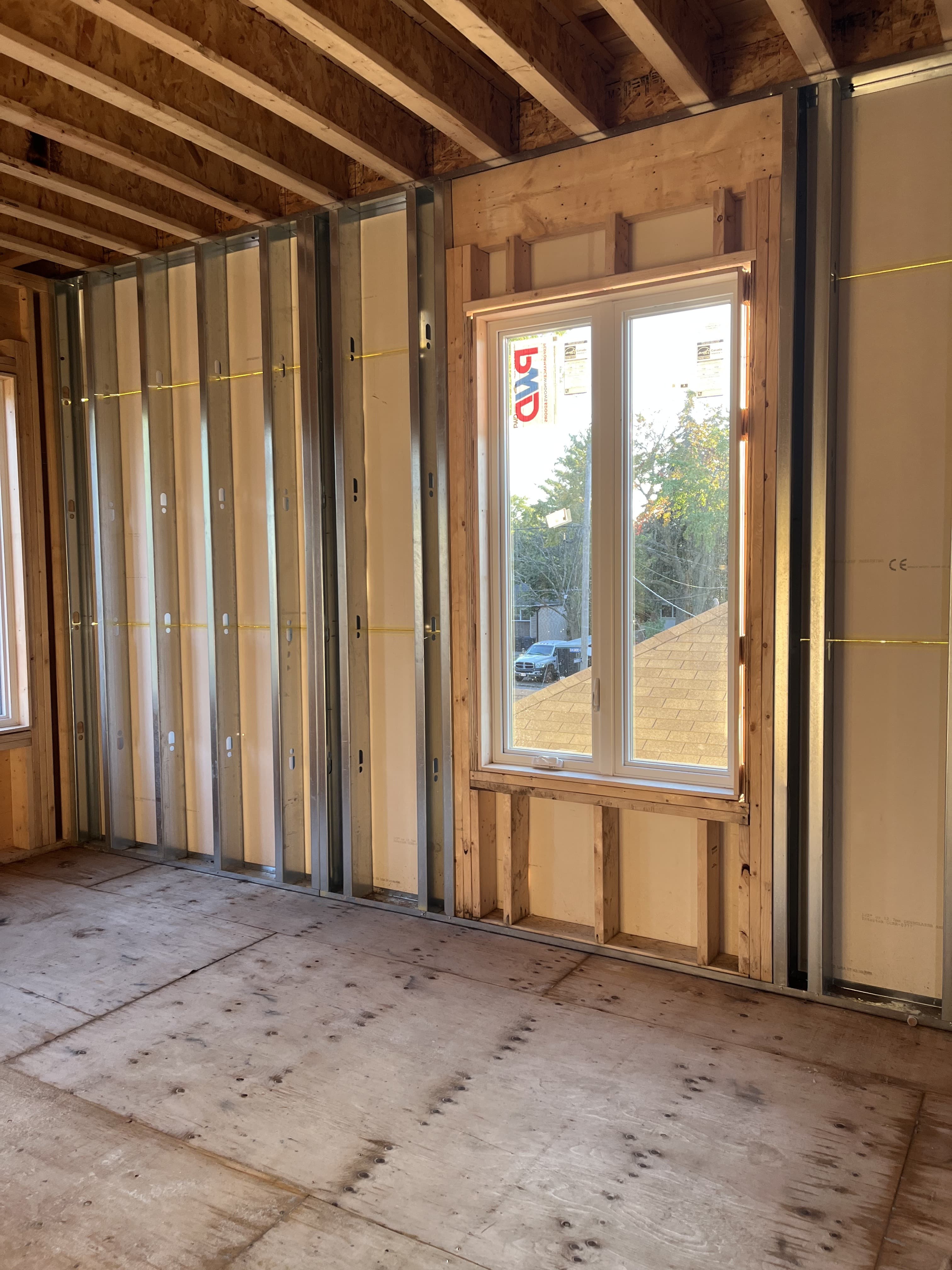 Steel Framing — RJ Framing custom framing project, Project Norcross, Greater Toronto Area