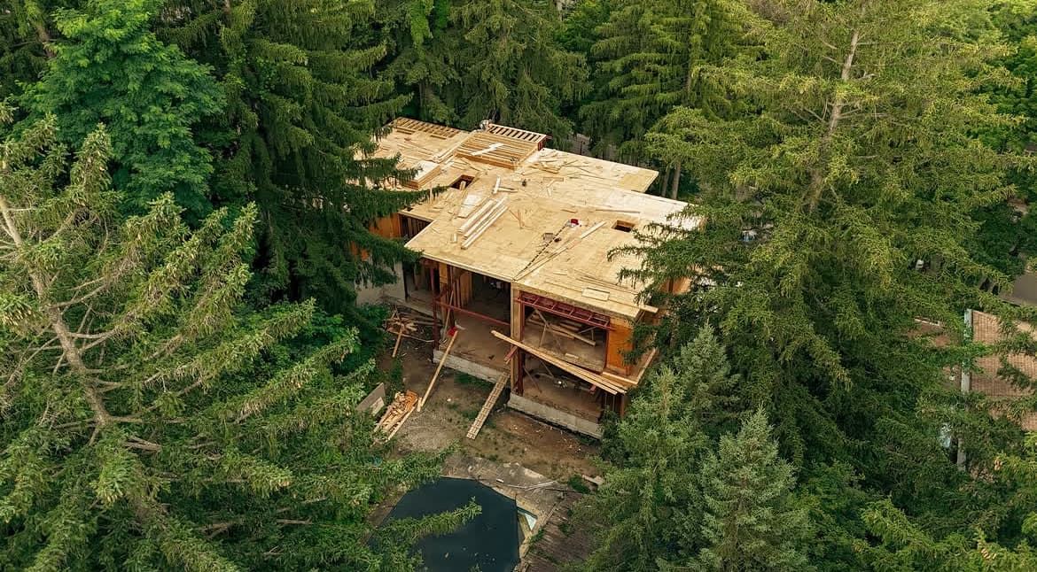 Wood Framing — RJ Framing custom framing project, Hoggs Hollow, Toronto, Greater Toronto Area